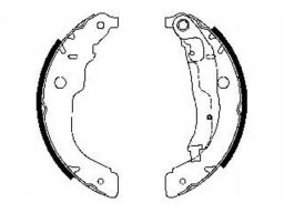 Szczęki Hamulcowe Kpl. Szczęka Hamulcowa Pasuje Do: Ds Ds 3, Citroen C