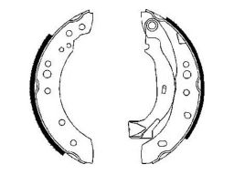 Szczęki Hamulcowe Kpl. Szczęka Hamulcowa Pasuje Do: Citroen C2, C2