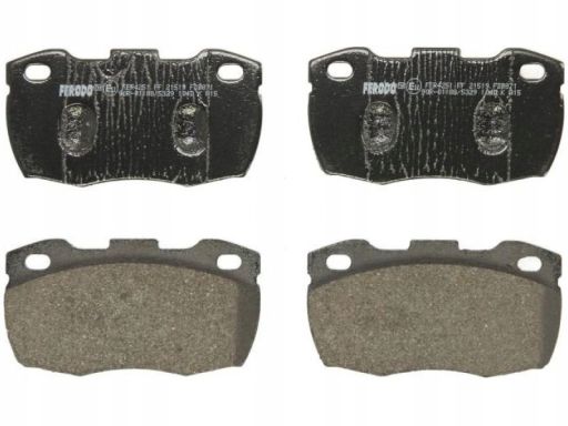 Klocek Hamulcowy Kpl. Klocek Hamulcowy Kpl. Przód , Pasuje Do: Land Ro