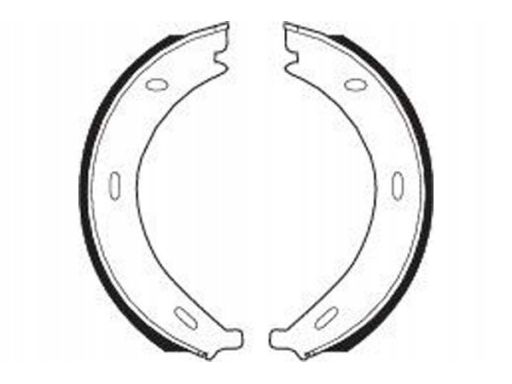 Szczęki Hamulca Postojowego Kpl. Szczęka Hamulcowa Pasuje Do: Mercedes