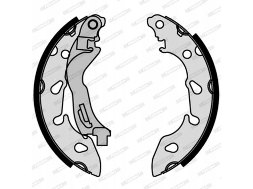 Szczęki Hamulcowe Kpl. Szczęka Hamulcowa Pasuje Do: Fiat 500, 500 C,