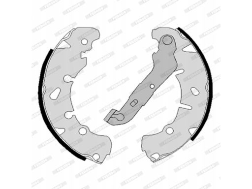 Szczęki Hamulcowe Kpl. Szczęka Hamulcowa Pasuje Do: Ford Fiesta V,