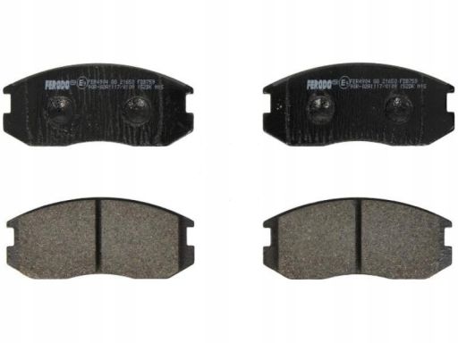 Klocek Hamulcowy Kpl. Klocek Hamulcowy Kpl. Przód , Pasuje Do: Daihats