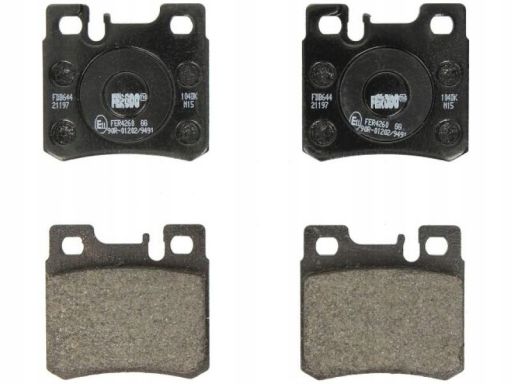 Klocek Hamulcowy Kpl. Klocek Hamulcowy Kpl. Tył , Pasuje Do: Mercedes