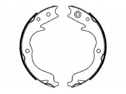 Szczęki Hamulca Postojowego Kpl. Szczęka Hamulcowa Pasuje Do: Citroen