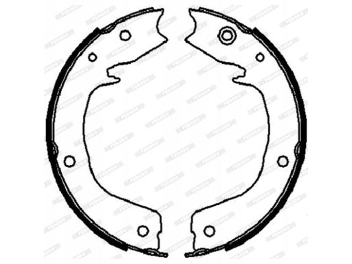 Szczęki Hamulca Postojowego Kpl. Szczęka Hamulcowa Pasuje Do: Mitsubis