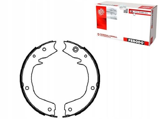 Szczęki Hamulca Postojowego Kpl. Szczęka Hamulcowa Pasuje Do: Mitsubis