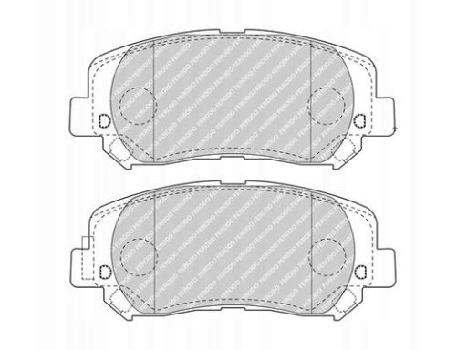 Klocek Hamulcowy Kpl. Klocek Hamulcowy Kpl. Przód , Pasuje Do: Jeep