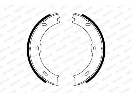 Szczęki Hamulca Postojowego Kpl. Szczęka Hamulcowa Pasuje Do: Mercedes