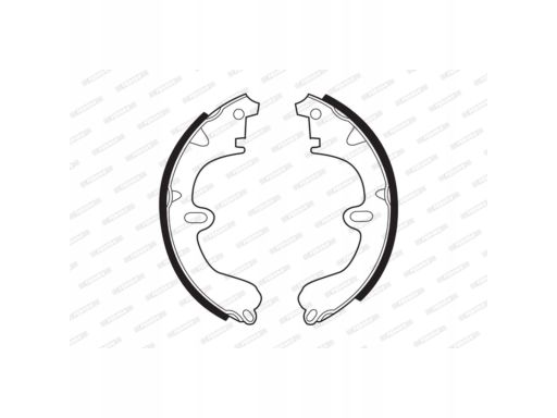 Szczęki Hamulcowe Kpl. Szczęka Hamulcowa Pasuje Do: Mazda 323 Iii, Toy