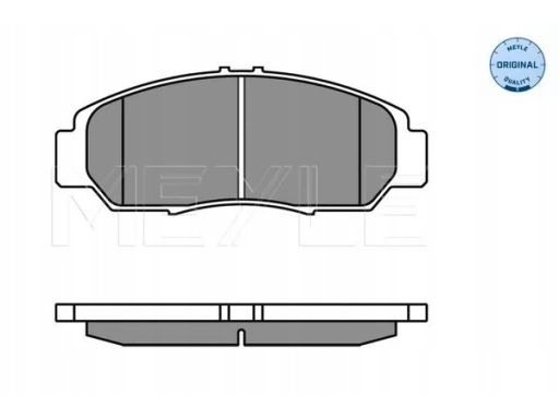 025 237 2916/W Klocek Hamulcowy Kpl. Przód (Z Podkładką Wytłumiającą),