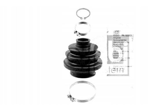 Fe04429 Osłona Przegubu Tył/Wewnątrz/Zewnątrz (Fi: 24/61) (Dł.82) (Kpl