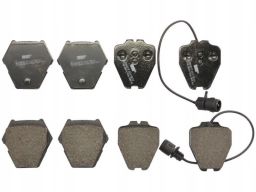 Klocek Hamulcowy Kpl. Klocek Hamulcowy Kpl. Przód , Pasuje Do: Audi A6