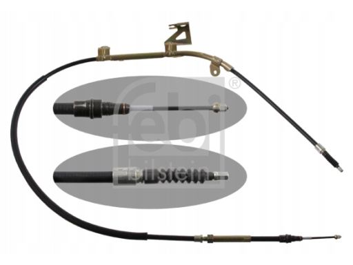 Fe32463 Linka Hamulca Ręcznego Tył P (1900Mm) Pasuje Do: Vw Golf Vi,