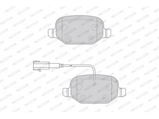 Klocek Hamulcowy Kpl. Klocek Hamulcowy Kpl. Tył , Pasuje Do: Alfa Rome