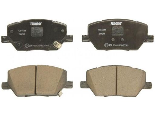 Klocek Hamulcowy Kpl. Klocek Hamulcowy Kpl. Przód , Pasuje Do: Alfa Ro