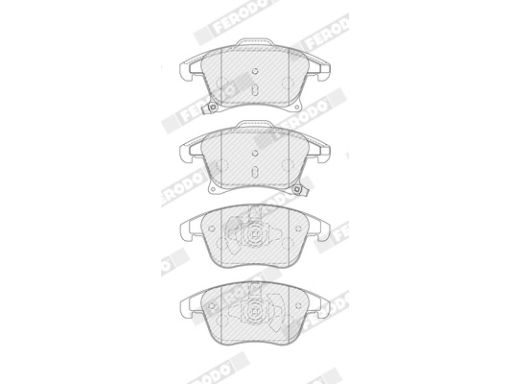 Klocek Hamulcowy Kpl. Klocek Hamulcowy Kpl. Przód (Bez Dodatków), Pasu
