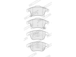 Klocek Hamulcowy Kpl. Klocek Hamulcowy Kpl. Przód (Bez Dodatków), Pasu