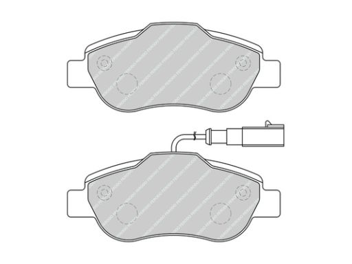 Klocek Hamulcowy Kpl. Klocek Hamulcowy Kpl. Przód , Pasuje Do: Fiat 50