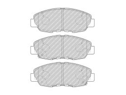 Klocek Hamulcowy Kpl. Klocek Hamulcowy Kpl. Przód , Pasuje Do: Honda