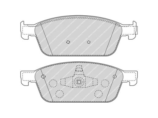 Klocek Hamulcowy Kpl. Klocek Hamulcowy Kpl. Przód , Pasuje Do: Ford Fo