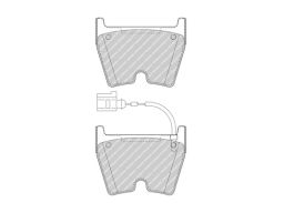 Klocek Hamulcowy Kpl. Klocek Hamulcowy Kpl. Przód , Pasuje Do: Audi A3