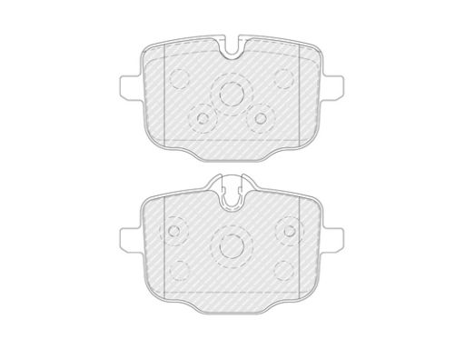 Klocek Hamulcowy Kpl. Klocek Hamulcowy Kpl. Tył (Z Dodatkami), Pasuje