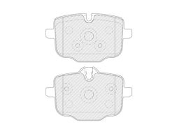 Klocek Hamulcowy Kpl. Klocek Hamulcowy Kpl. Tył (Z Dodatkami), Pasuje