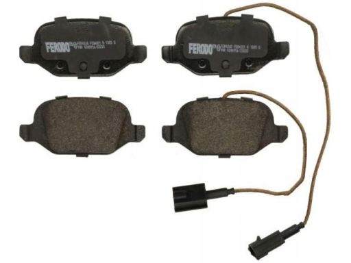 Klocek Hamulcowy Kpl. Klocek Hamulcowy Kpl. Tył , Pasuje Do: Abarth 50