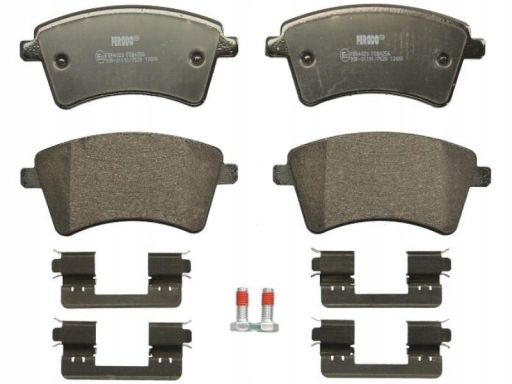 Klocek Hamulcowy Kpl. Klocek Hamulcowy Kpl. Przód , Pasuje Do: Mercede