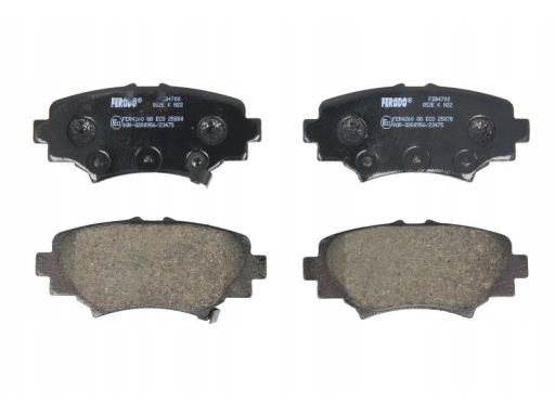 Klocek Hamulcowy Kpl. Klocek Hamulcowy Kpl. Tył , Pasuje Do: Mazda 3,