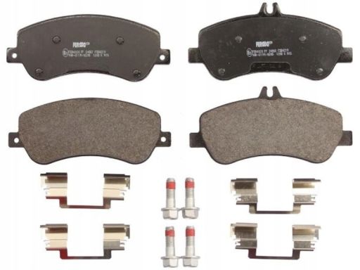 Klocek Hamulcowy Kpl. Klocek Hamulcowy Kpl. Przód (Z Dodatkami), Pasuj