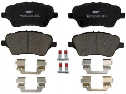 Klocek Hamulcowy Kpl. Klocek Hamulcowy Kpl. Przód , Pasuje Do: Ford B-