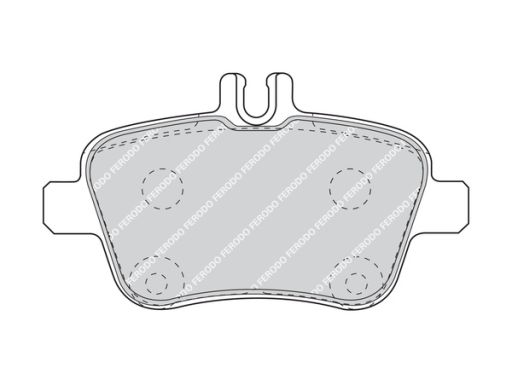 Klocek Hamulcowy Kpl. Klocek Hamulcowy Kpl. Tył , Pasuje Do: Mercedes