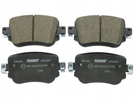 Klocek Hamulcowy Kpl. Klocek Hamulcowy Kpl. Tył (Z Dodatkami), Pasuje