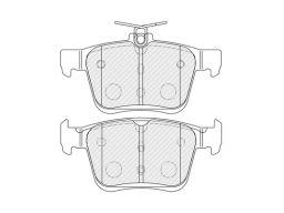 Klocek Hamulcowy Kpl. Klocek Hamulcowy Kpl. Tył (Bez Czujników