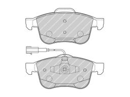 Klocek Hamulcowy Kpl. Klocek Hamulcowy Kpl. Przód , Pasuje Do: Alfa Ro