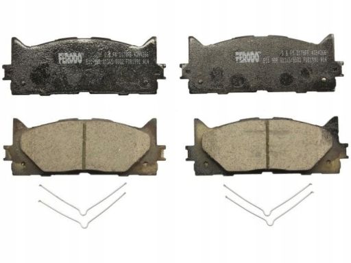 Klocek Hamulcowy Kpl. Klocek Hamulcowy Kpl. Przód (Z Dodatkami), Pasuj