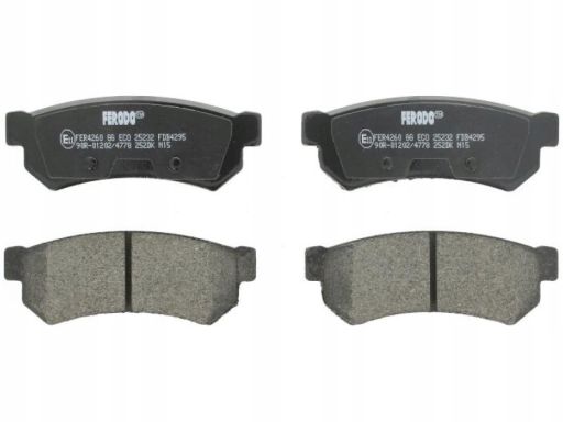 Klocek Hamulcowy Kpl. Klocek Hamulcowy Kpl. Tył , Pasuje Do: Chevrolet