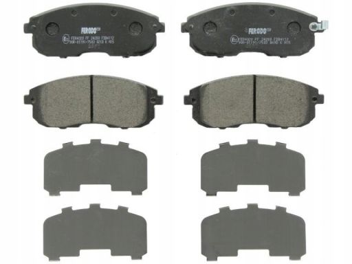 Klocek Hamulcowy Kpl. Klocek Hamulcowy Kpl. Przód , Pasuje Do: Fiat