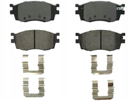 Klocek Hamulcowy Kpl. Klocek Hamulcowy Kpl. Przód (Z Zamkiem), Pasuje