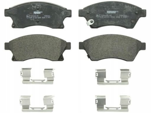 Klocek Hamulcowy Kpl. Klocek Hamulcowy Kpl. Przód , Pasuje Do: Chevrol