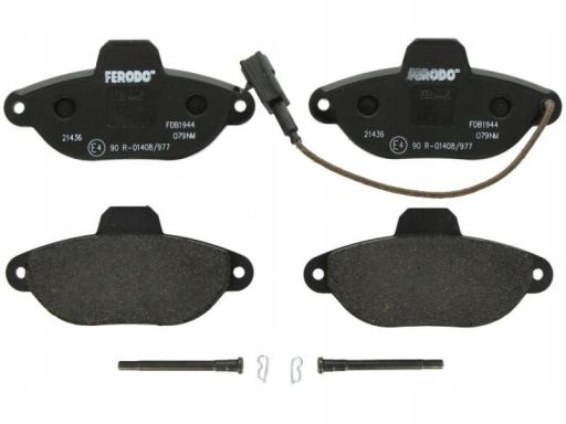 Klocek Hamulcowy Kpl. Klocek Hamulcowy Kpl. Przód , Pasuje Do: Fiat 50