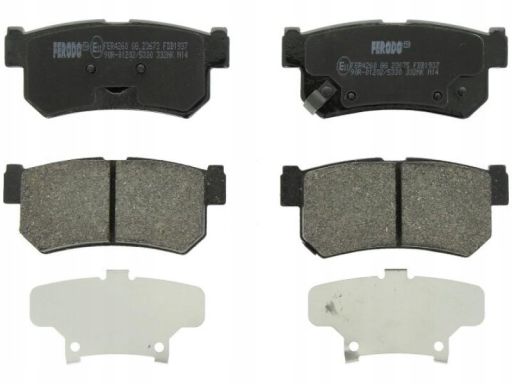 Klocek Hamulcowy Kpl. Klocek Hamulcowy Kpl. Tył , Pasuje Do: Chevrolet