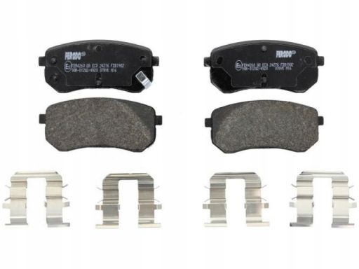 Klocek Hamulcowy Kpl. Klocek Hamulcowy Kpl. Tył (Ze Sprężyną), Pasuje