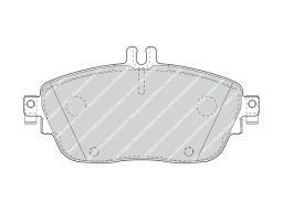 Klocek Hamulcowy Kpl. Klocek Hamulcowy Kpl. Przód , Pasuje Do: Mercede