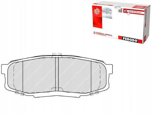 Klocek Hamulcowy Kpl. Klocek Hamulcowy Kpl. Tył , Pasuje Do: Lexus Lx,
