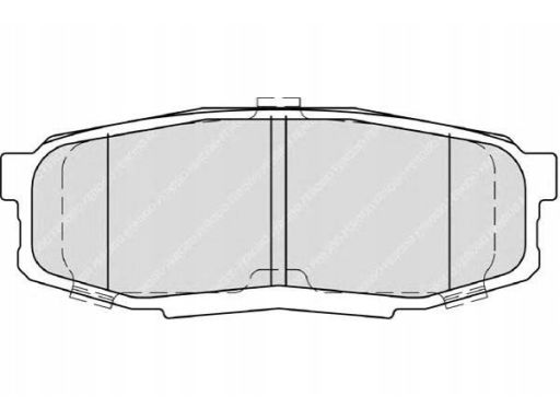 Klocek Hamulcowy Kpl. Klocek Hamulcowy Kpl. Tył , Pasuje Do: Lexus Lx,