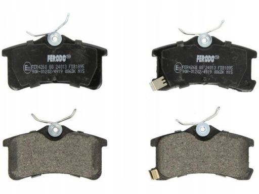 Klocek Hamulcowy Kpl. Klocek Hamulcowy Kpl. Tył , Pasuje Do: Lexus Es,