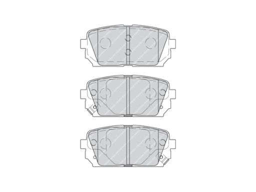Klocek Hamulcowy Kpl. Klocek Hamulcowy Kpl. Tył , Pasuje Do: Kia Caren